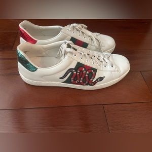 Gucci Snake Sneakers
